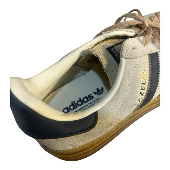 Adidas Gazelle Bold Cream Night Indigo Women’s 7.5 JQ5126 - Picture 6 of 7